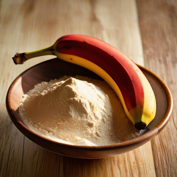 Red banana powder
